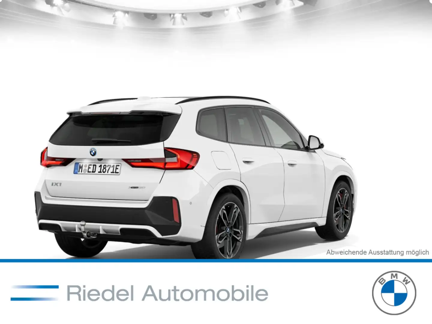 BMW iX1 xDrive30 Navi Tempom.aktiv Panoramadach Bluetooth Blanco - 2