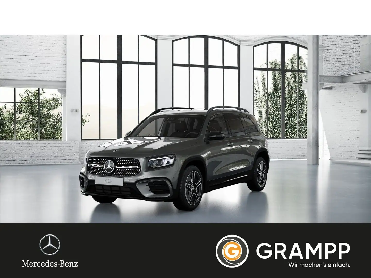 Mercedes-Benz GLB 220 4M AMG-Plus AHK/Kamera/Distronic/Night Grau - 1