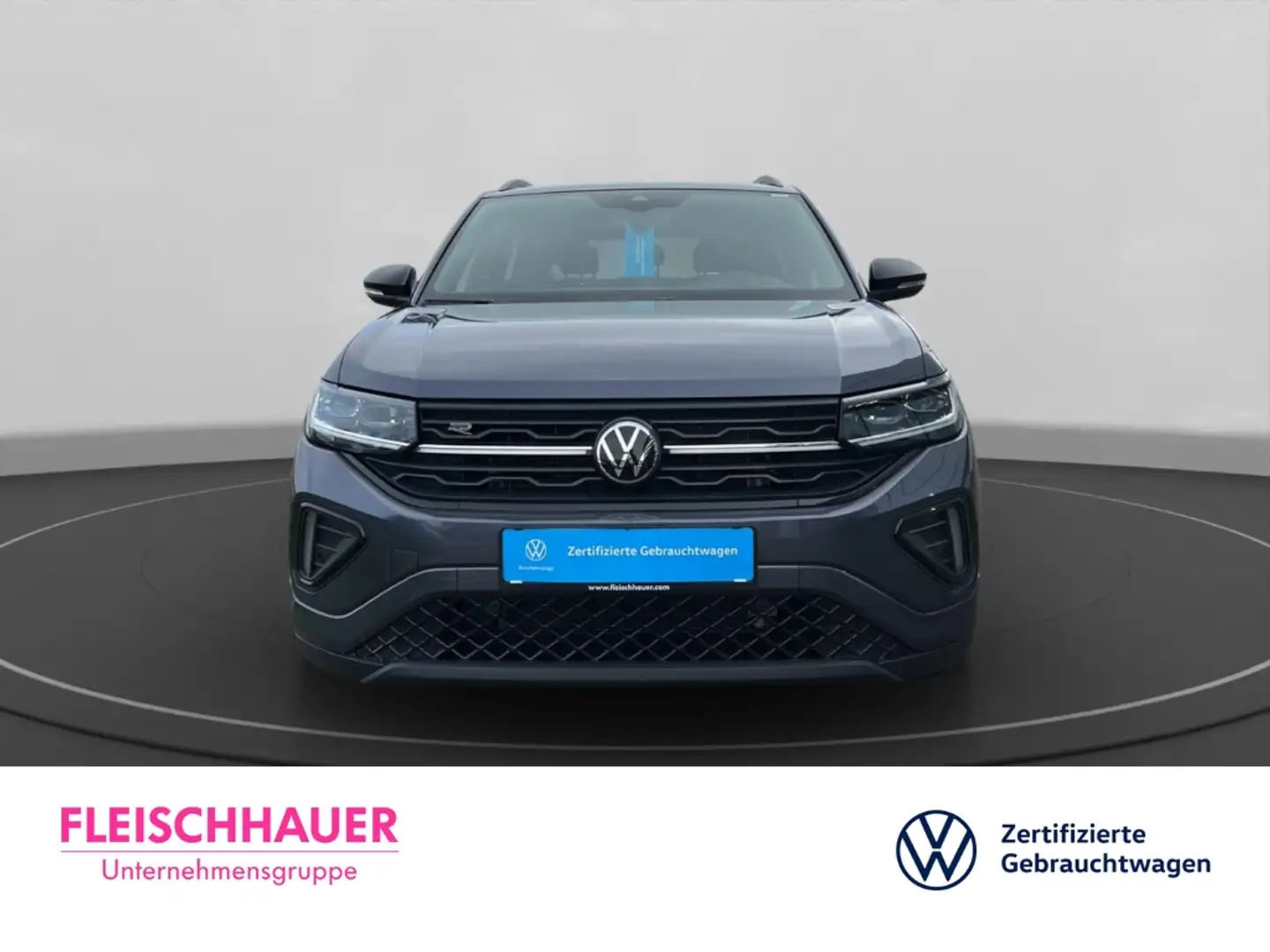 Volkswagen T-Cross R-Line 1.5 DSG+LED+ACC+SHZ+SPORTSITZE Grau - 2