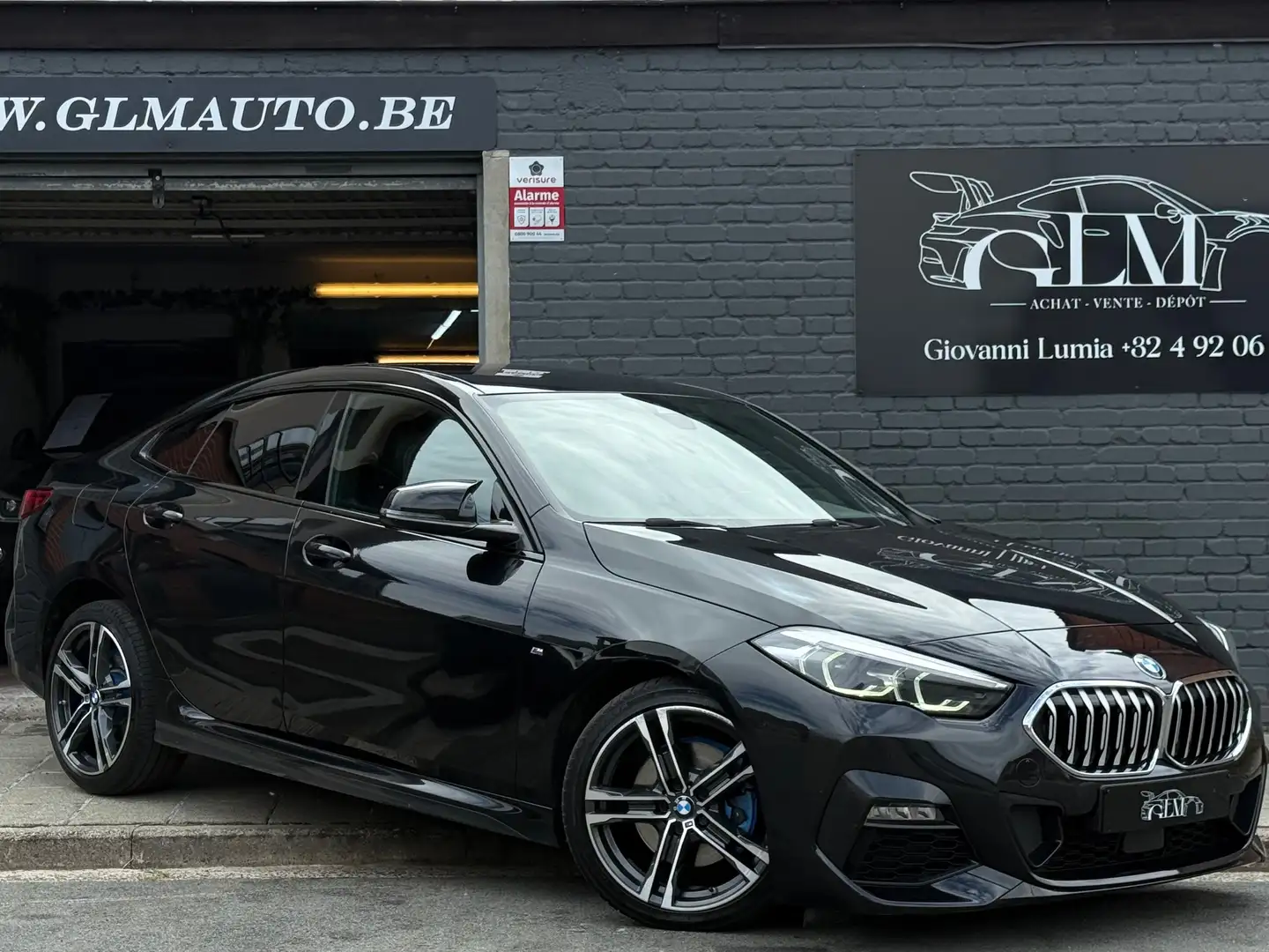 BMW 218 Gran Coupé 218iA * PACK M * GARANTIE 12 MOIS Schwarz - 2