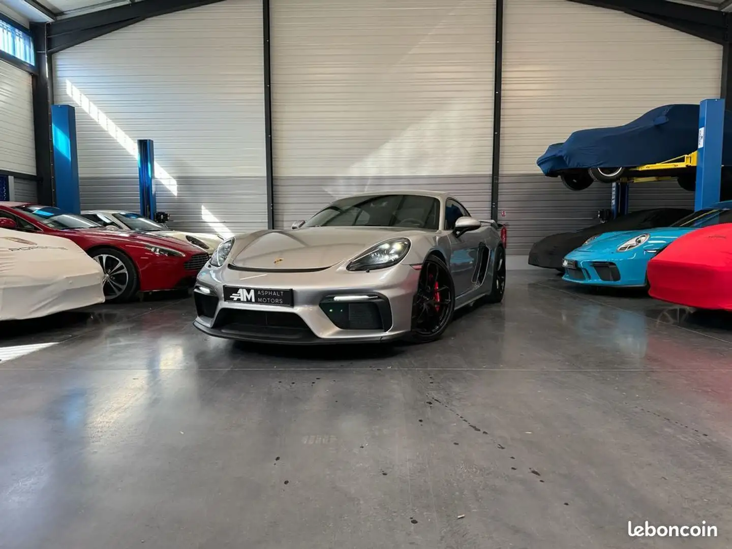 Porsche Cayman 718 GT4 420 CV PDK Entretien à jour PPF Bose ASPHA Gris - 1