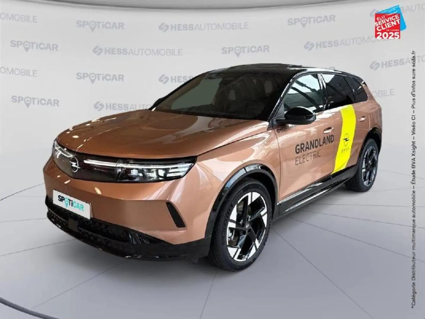 Opel Grandland Electric 213ch Batterie 73 kWh GS Orange - 1