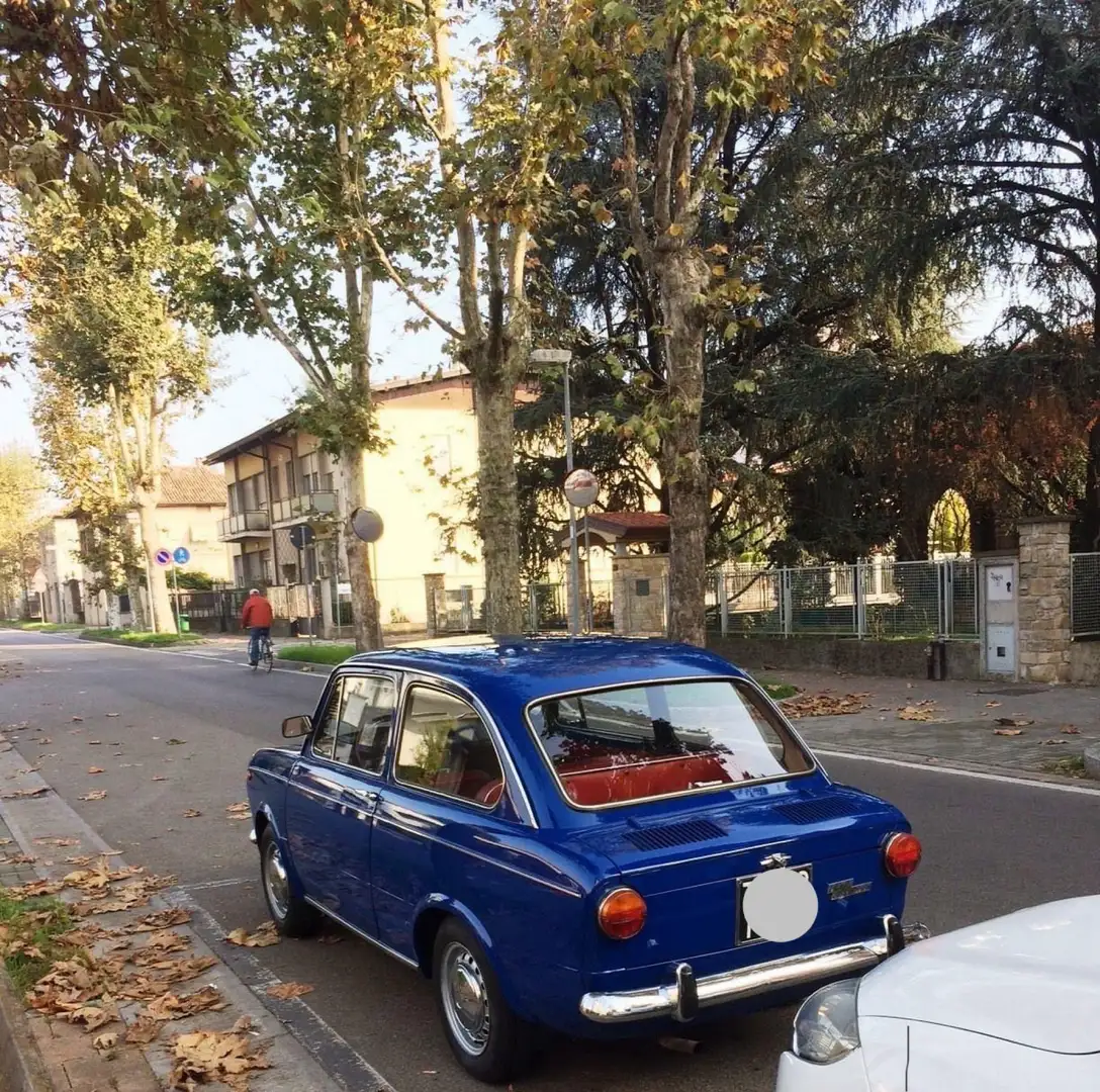 Fiat 850 Special Blau - 2