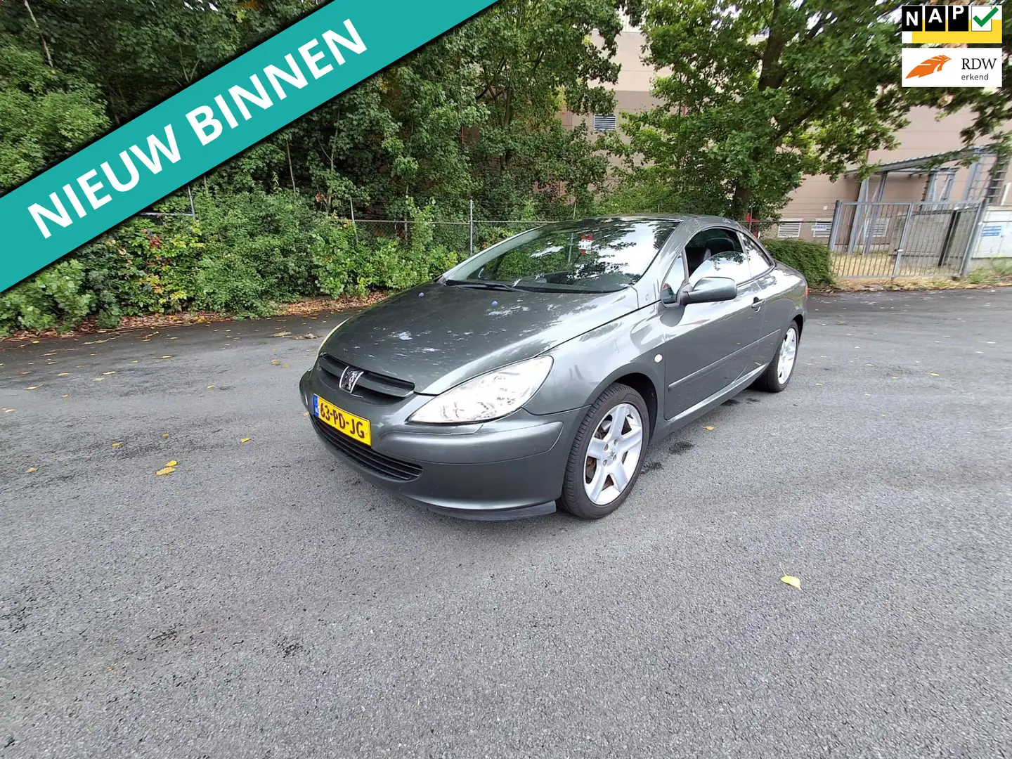 Peugeot 307 CC 2.0-16V XR Pack LEUKE AUTO RIJDT EN SCHAKELT TO Grijs - 1