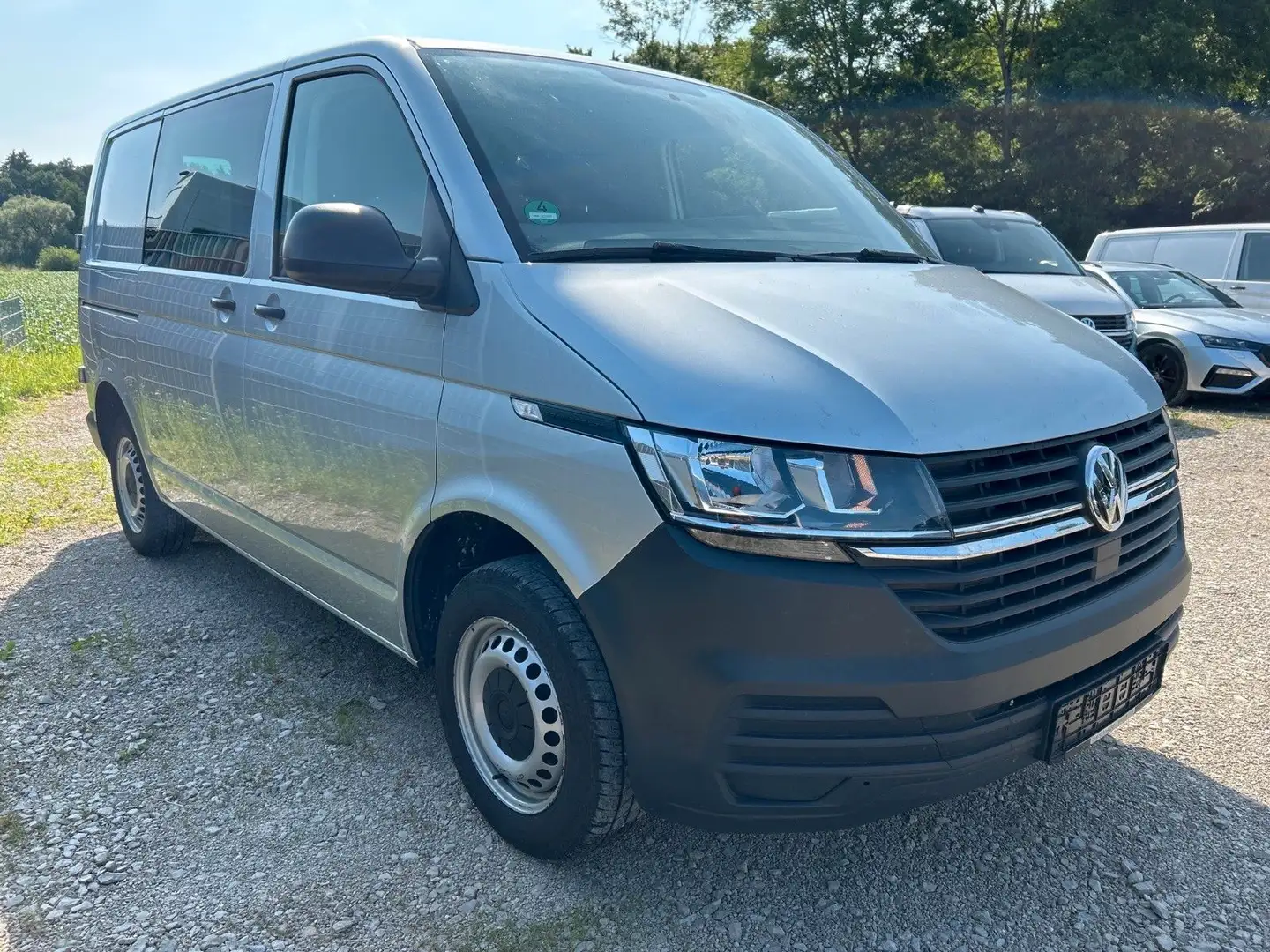Volkswagen T6 Transporter T6.1 Transporter 2.0 TDI KLIMA SHZ FENSTER TEMPO Silber - 2