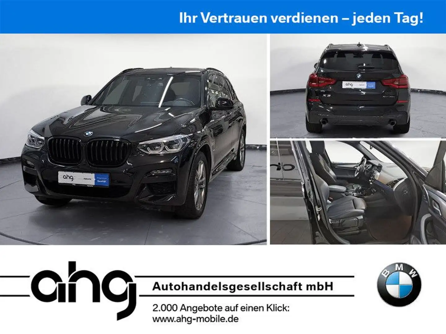 BMW X3 xDrive30e AT M SPORT Innovationsp. Sport Aut. Zwart - 1