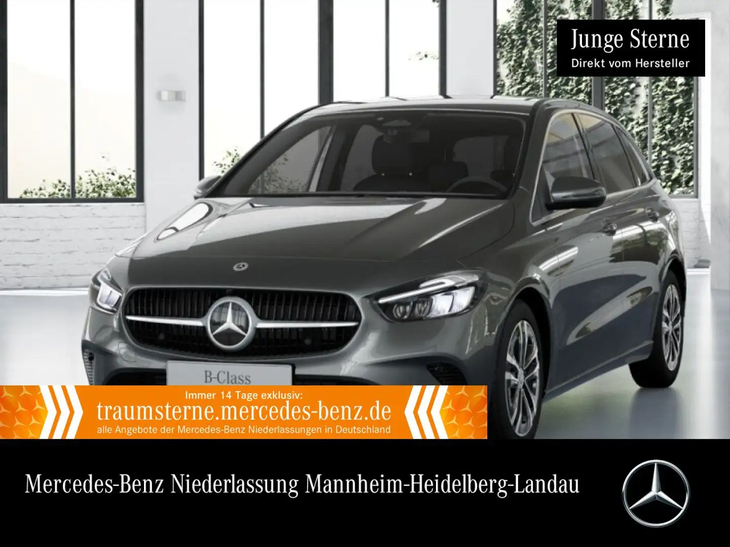Mercedes-Benz B 180 PROGRESSIVE+LED+KAMERA+7G Grau - 1