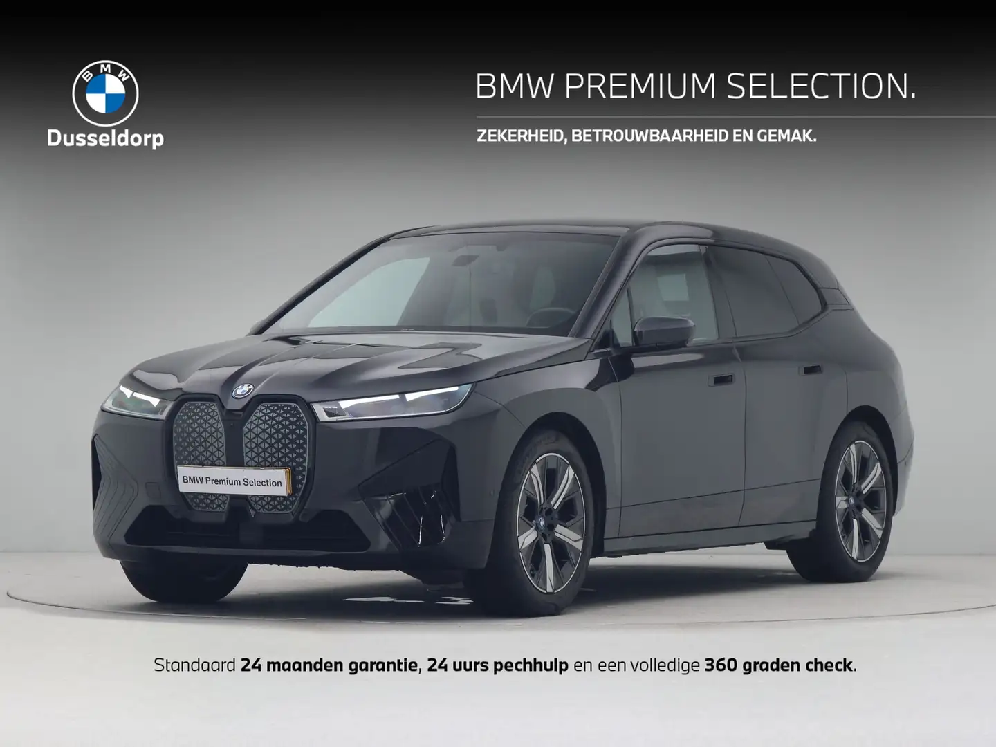 BMW iX xDrive40 High Executive 77 kWh Grijs - 1