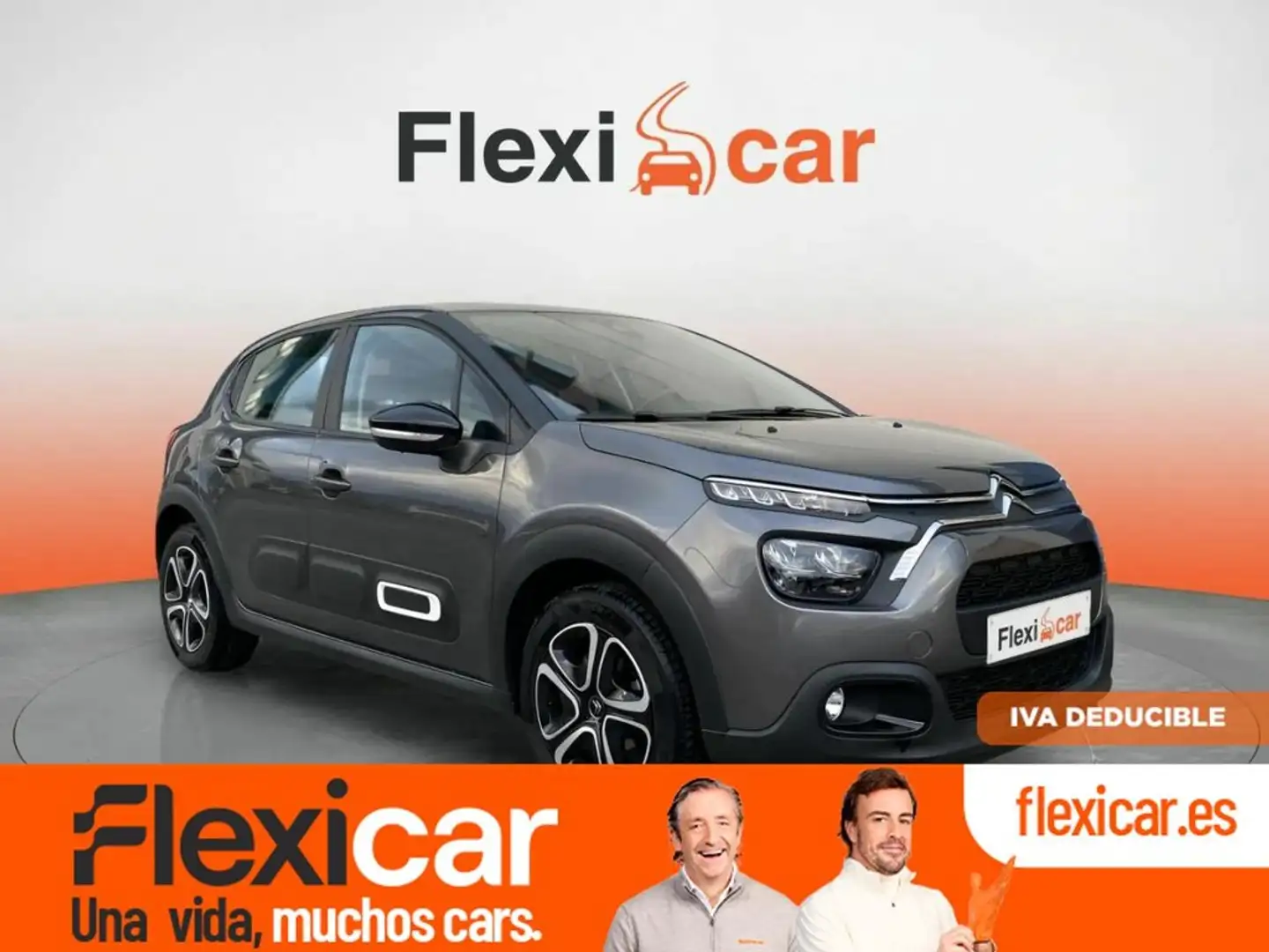 Citroen C3 BlueHDi 75KW (100CV) Plus Gris - 1