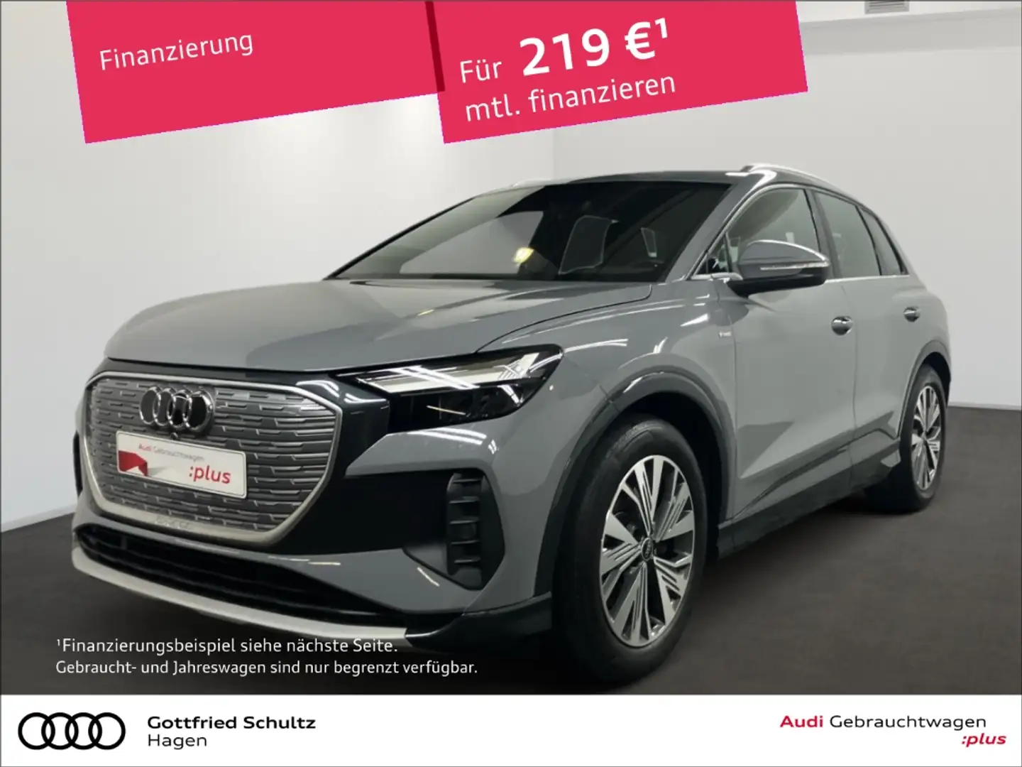 Audi Q4 e-tron 35 LED MMI SHZ KLIMAAUT DAB PDC Grau - 1