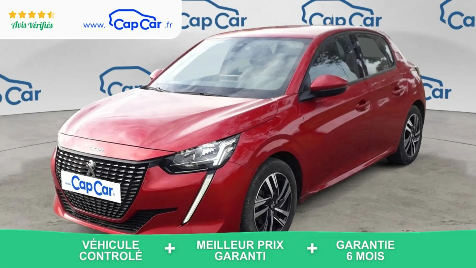 Peugeot 208 1.2 PureTech 100 Allure Rouge - 1