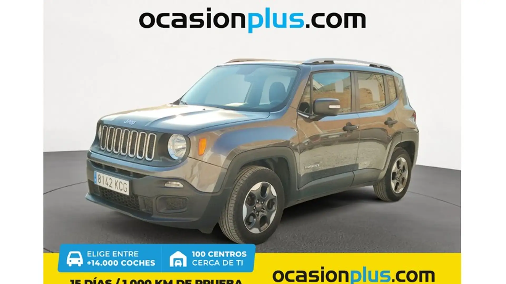 Jeep Renegade 1.6Mjt Sport 4x2 88kW Gris - 1
