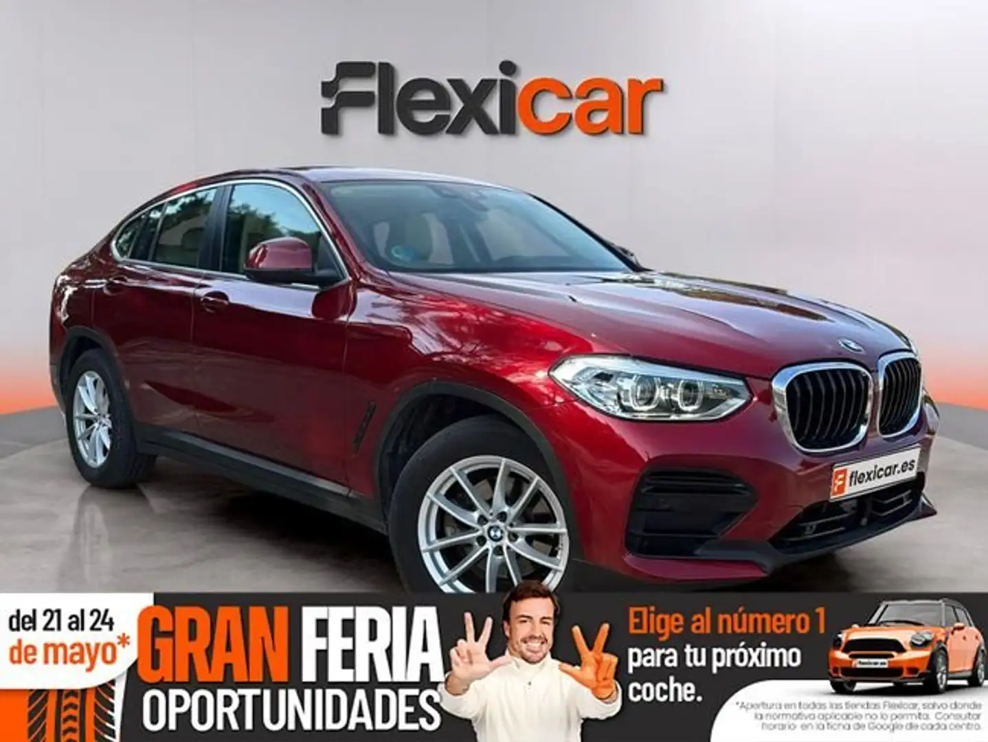 BMW X4 xDrive20d Burdeos - 1