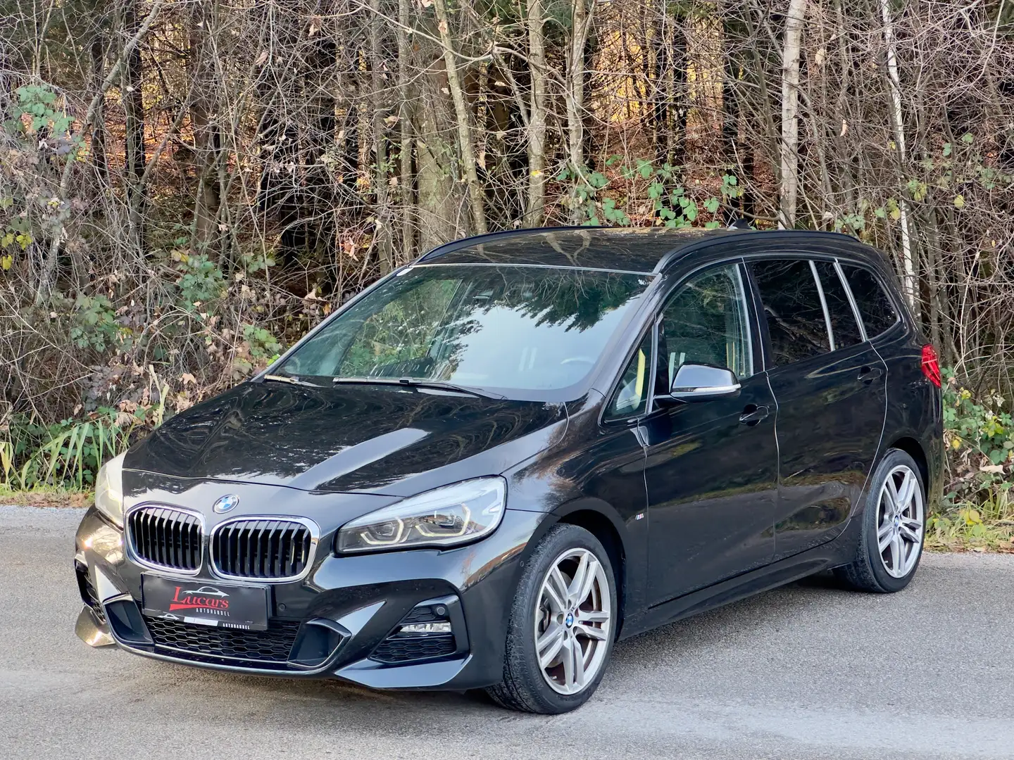 BMW 218 d xDrive M Sport Gran Tourer Aut 1.Besitz*LEDER* Schwarz - 2
