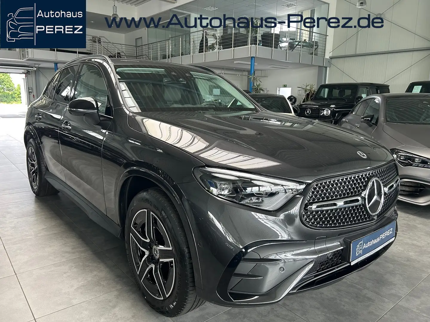 Mercedes-Benz GLC 300 e 4M AMG PREMIUM DISTRONIC-MEMORY-NIGHT Gris - 1