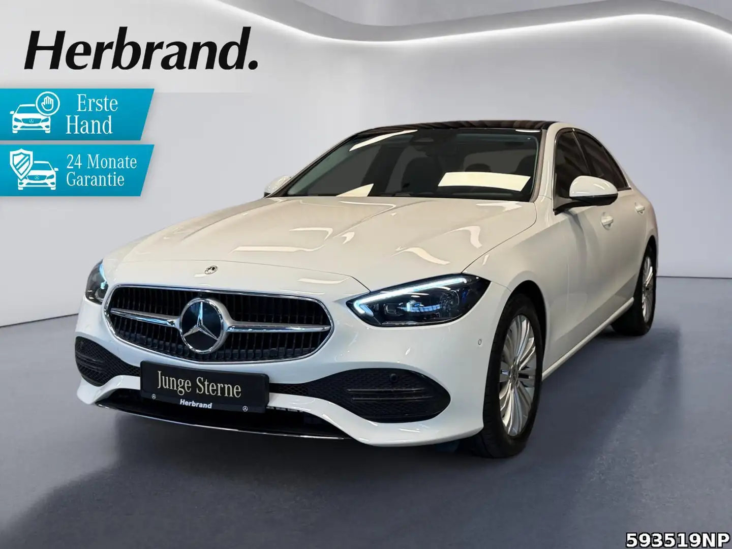 Mercedes-Benz C 180 Avantgarde Pano 360° Ambien Digital Light Weiß - 1