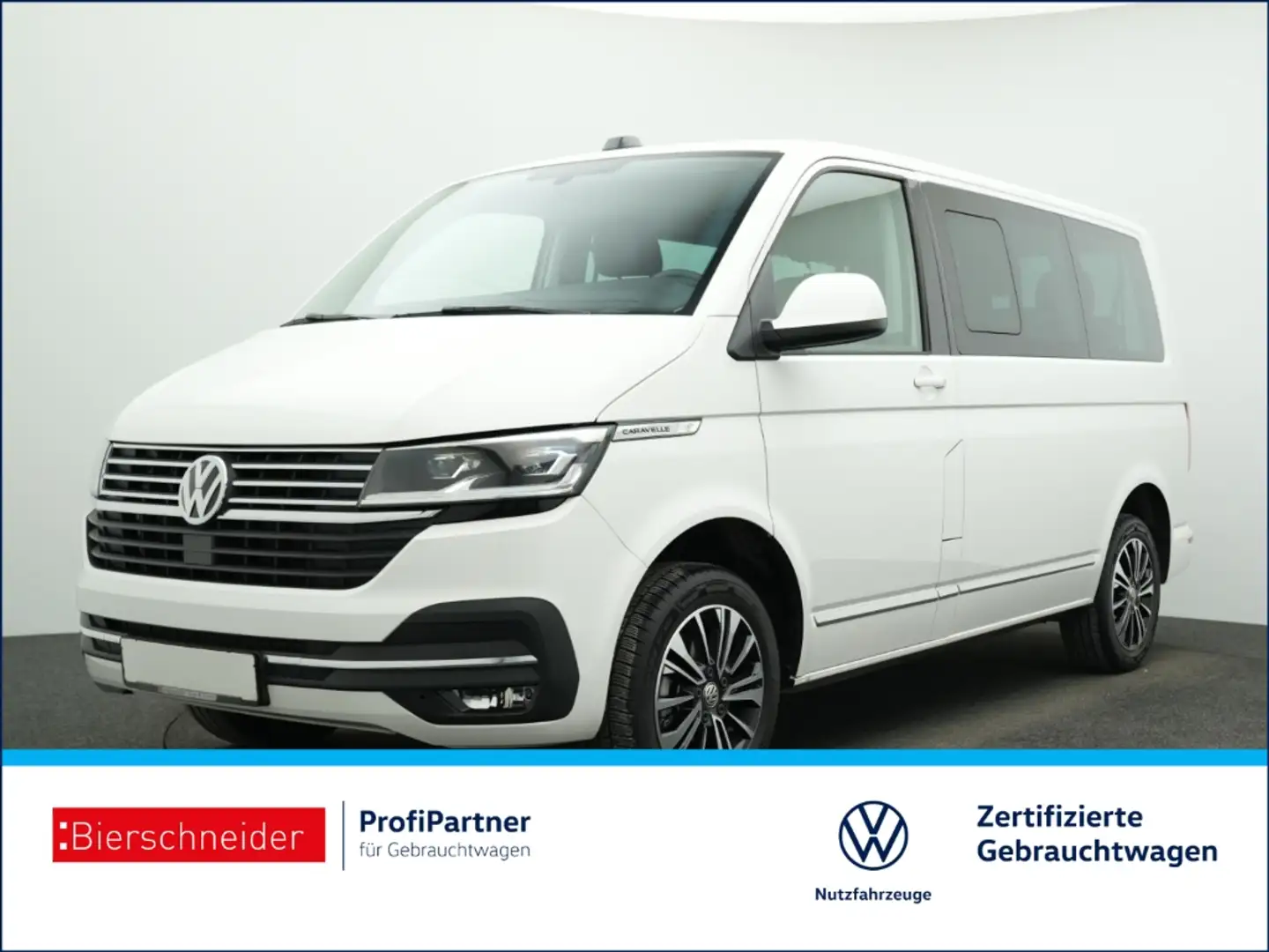 Volkswagen T6.1 Caravelle 2.0 TDI DSG Comfortline AHK NAVI ACC ALU 17 Wit - 1