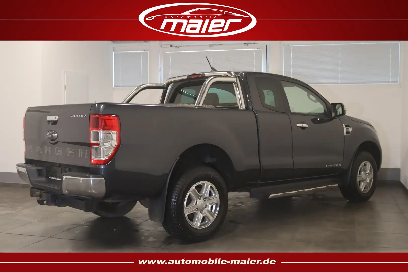 Ford Ranger Limited Extrakabine 4x4-Navi-LED-SHZ-AHK- Grau - 2