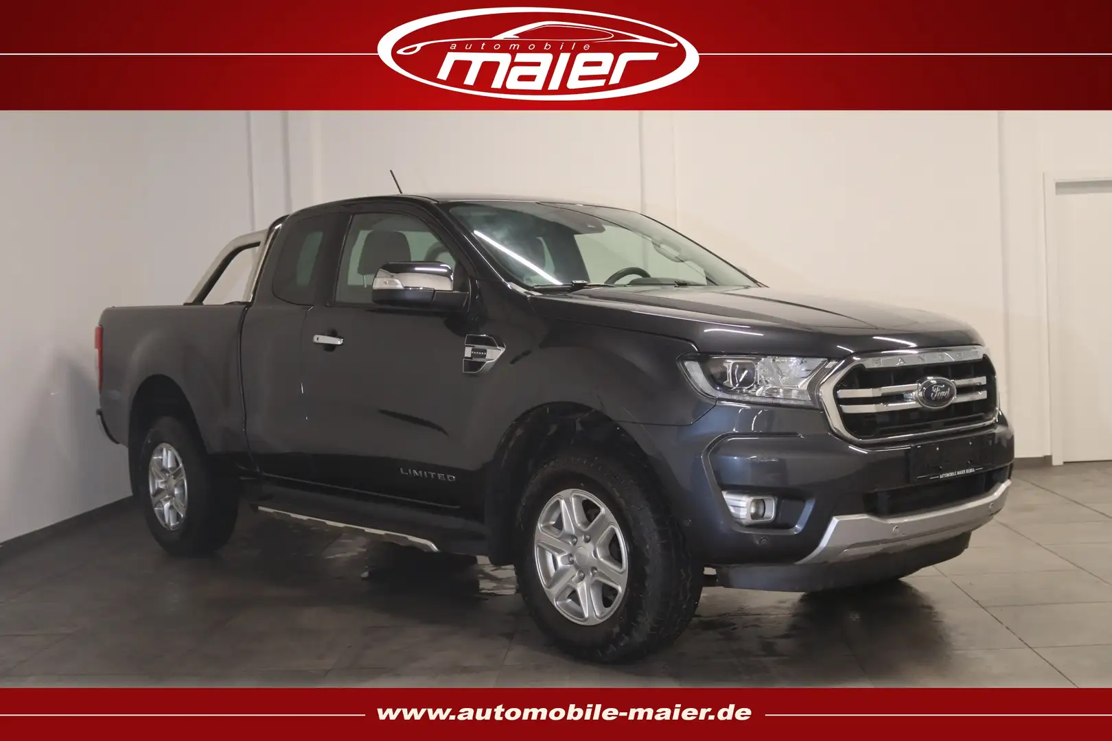 Ford Ranger Limited Extrakabine 4x4-Navi-LED-SHZ-AHK- Grau - 1
