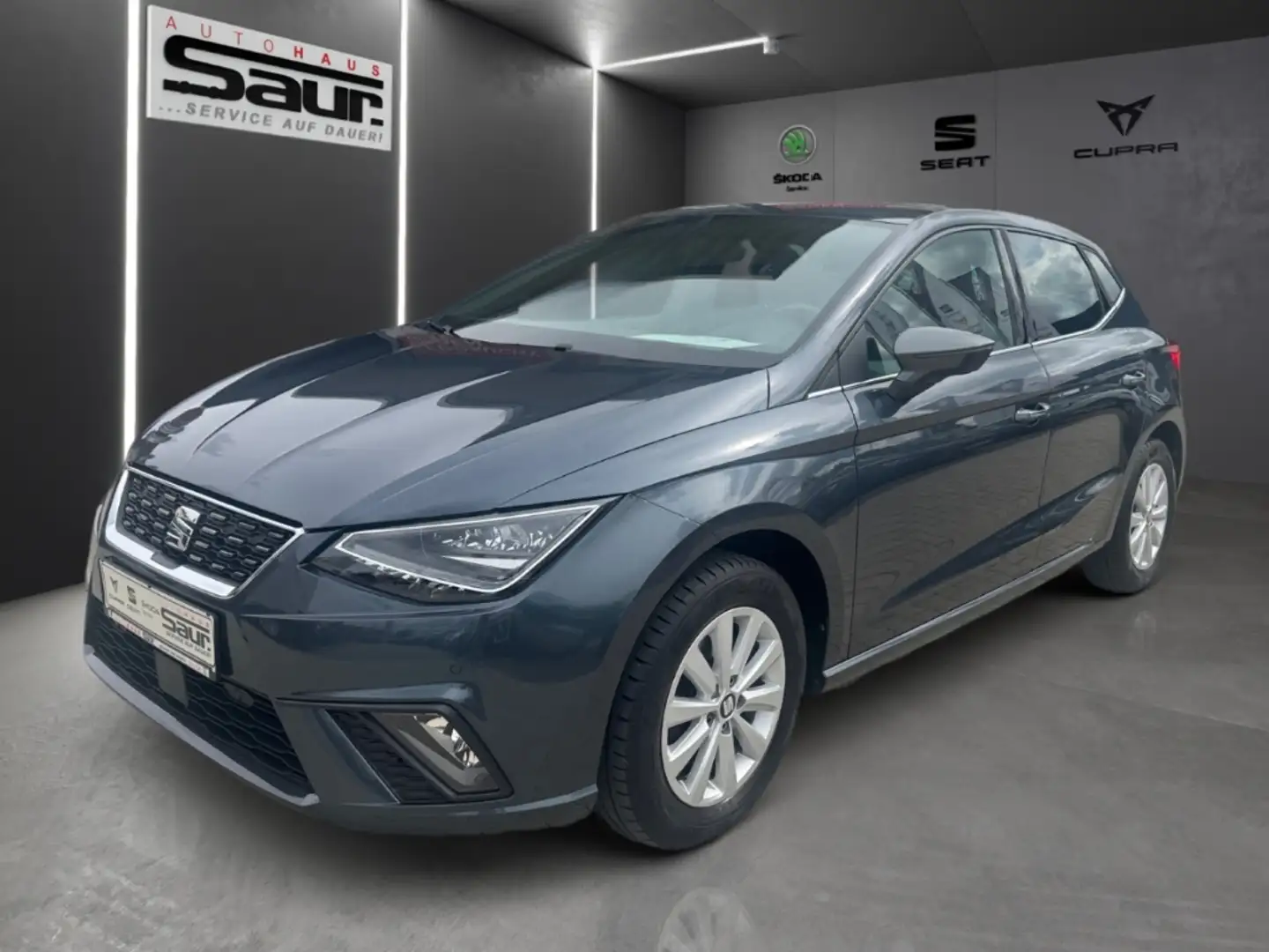 SEAT Ibiza XCellence 1.0 TSI DSG SHZ NAVI PDC KEYLESS LED BEA Grau - 1