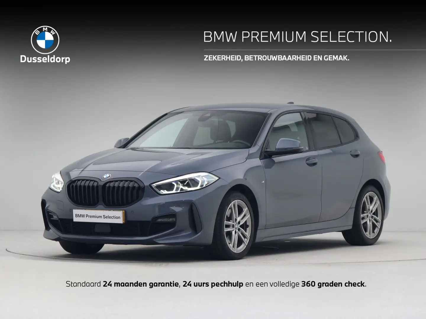 BMW 118 1 Serie 118i Executive M Sport Automaat Gris - 1