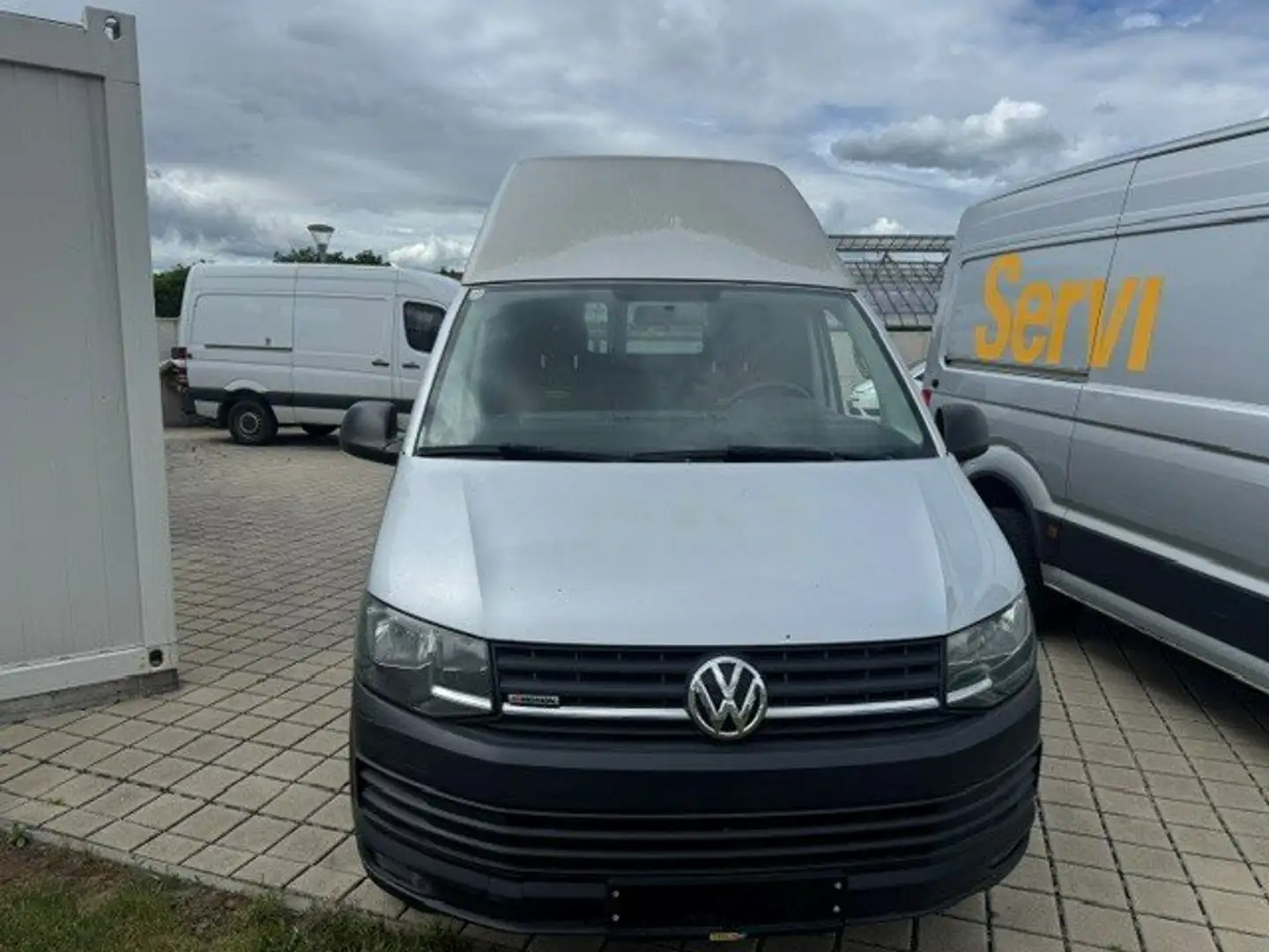 Volkswagen T6 Transporter 2.0 TDI Kasten Hochdach lang 4Motion Grau - 2