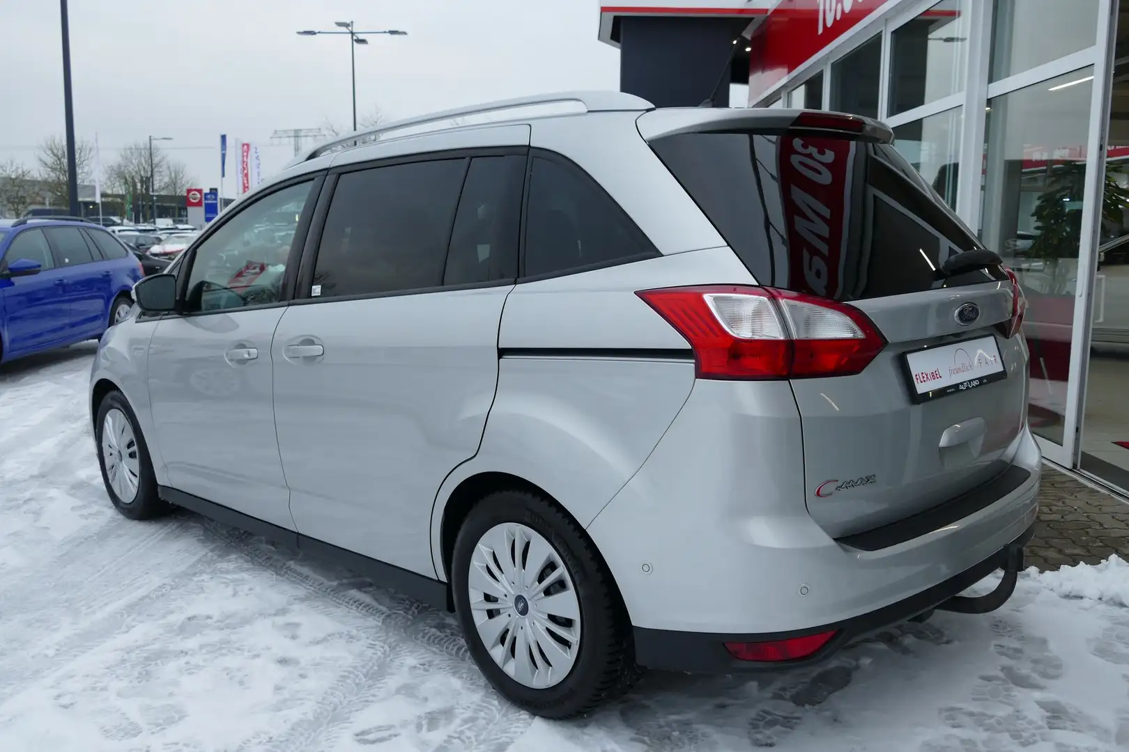 Ford Grand C-Max Grand C-MAX 1.0 EcoBoost Navi Kamera AHK Klima Silber - 2
