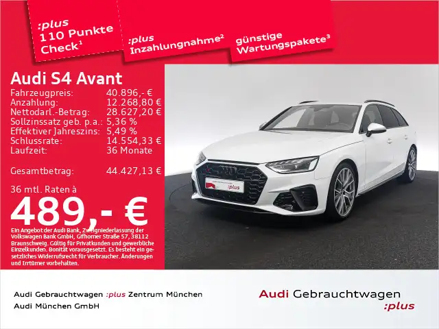 Audi S4 TDI Competition StdHzg/AHK/Navi+