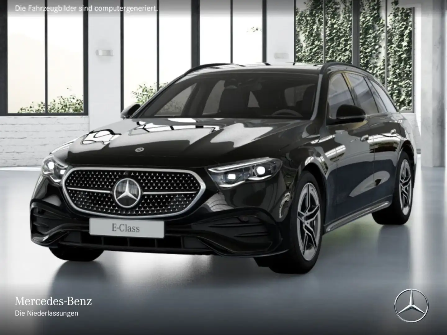 Mercedes-Benz E 300 e T Hybrid Sport-AMG Night AMG 19" Distronic Schwarz - 2