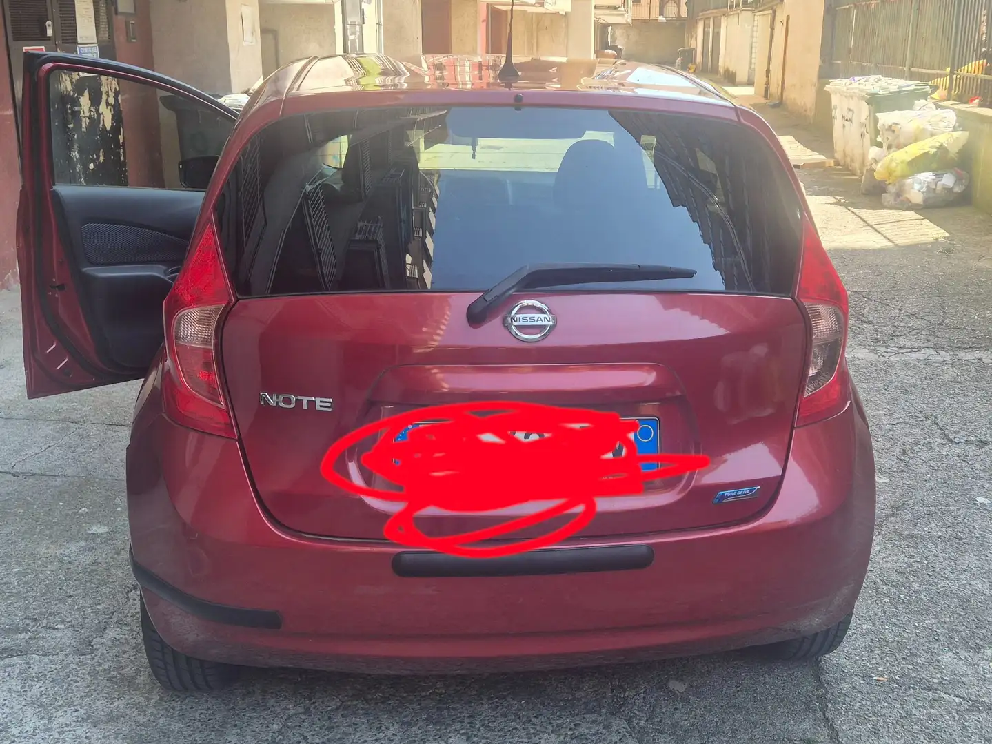 Nissan Note Note II 2013 1.2 Acenta 80cv Rosso - 1