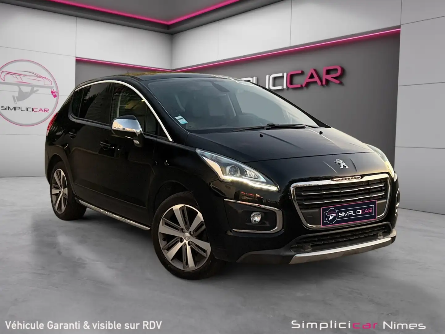 Peugeot 3008 3008 1.6 BlueHDi 120ch S\u0026amp;S BVM6 Féline Noir - 1