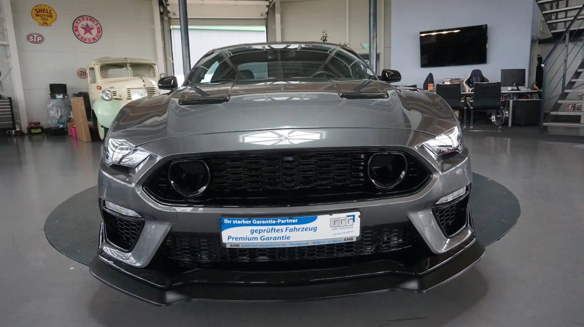 Ford Mustang 2.3 EcoBoost Auto*Klima*Kamera*Leder* Grau - 2