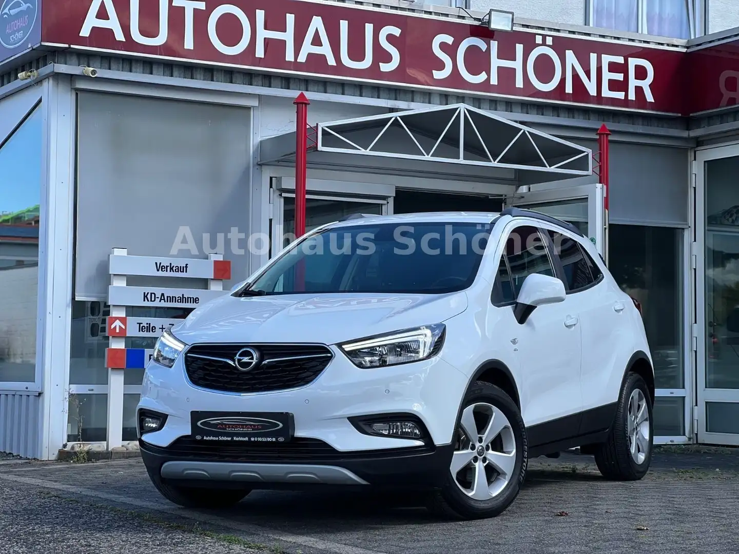 Opel Mokka X Active Start/Stop**1.HAND*AHK*EURO 6** Weiß - 1