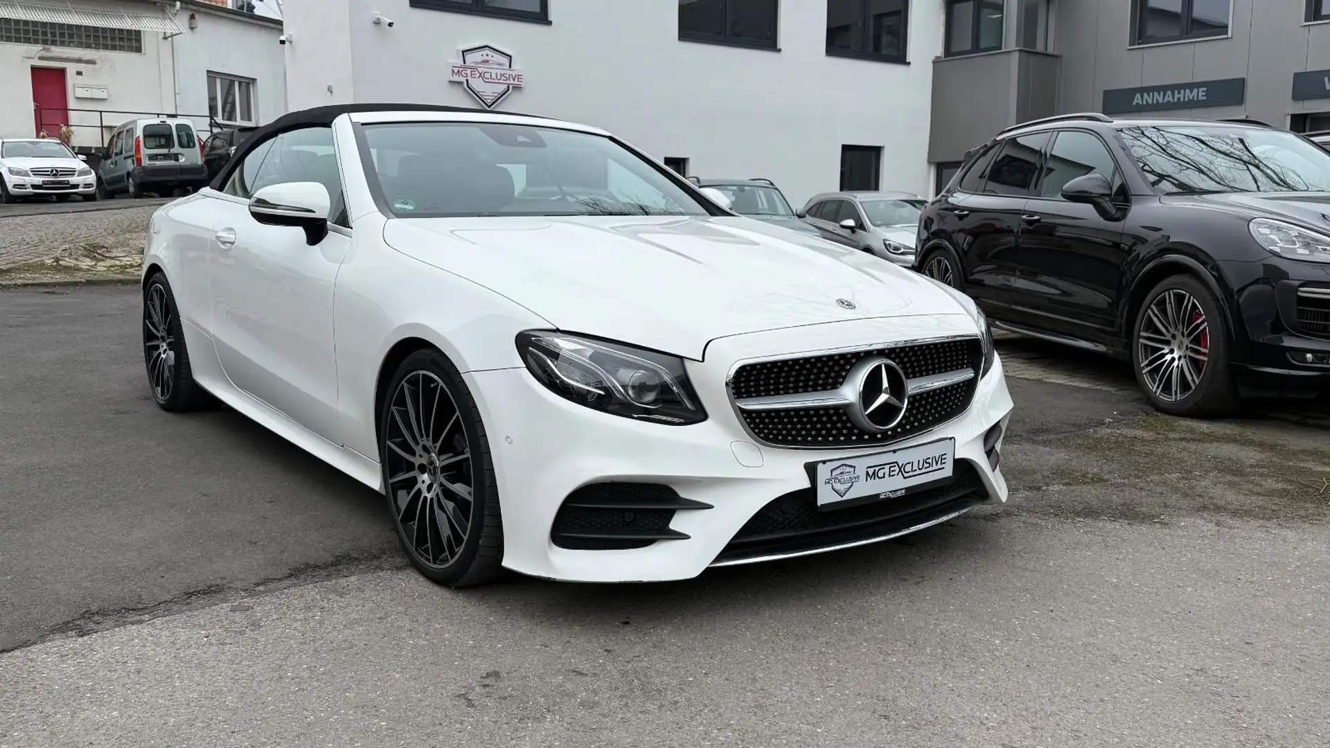 Mercedes-Benz E 220 E Cabrio E 220 d Weiß - 1