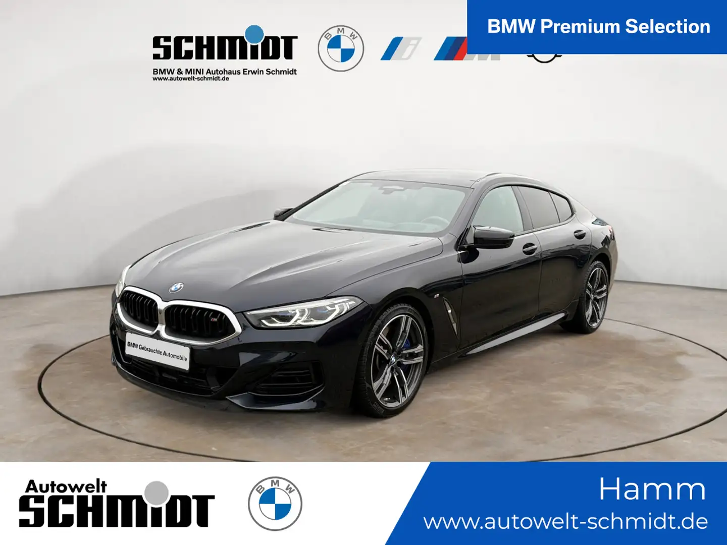 BMW M850 i xDrive Gran Coupe + 2Jahre-BPS.-GARANTIE Schwarz - 1