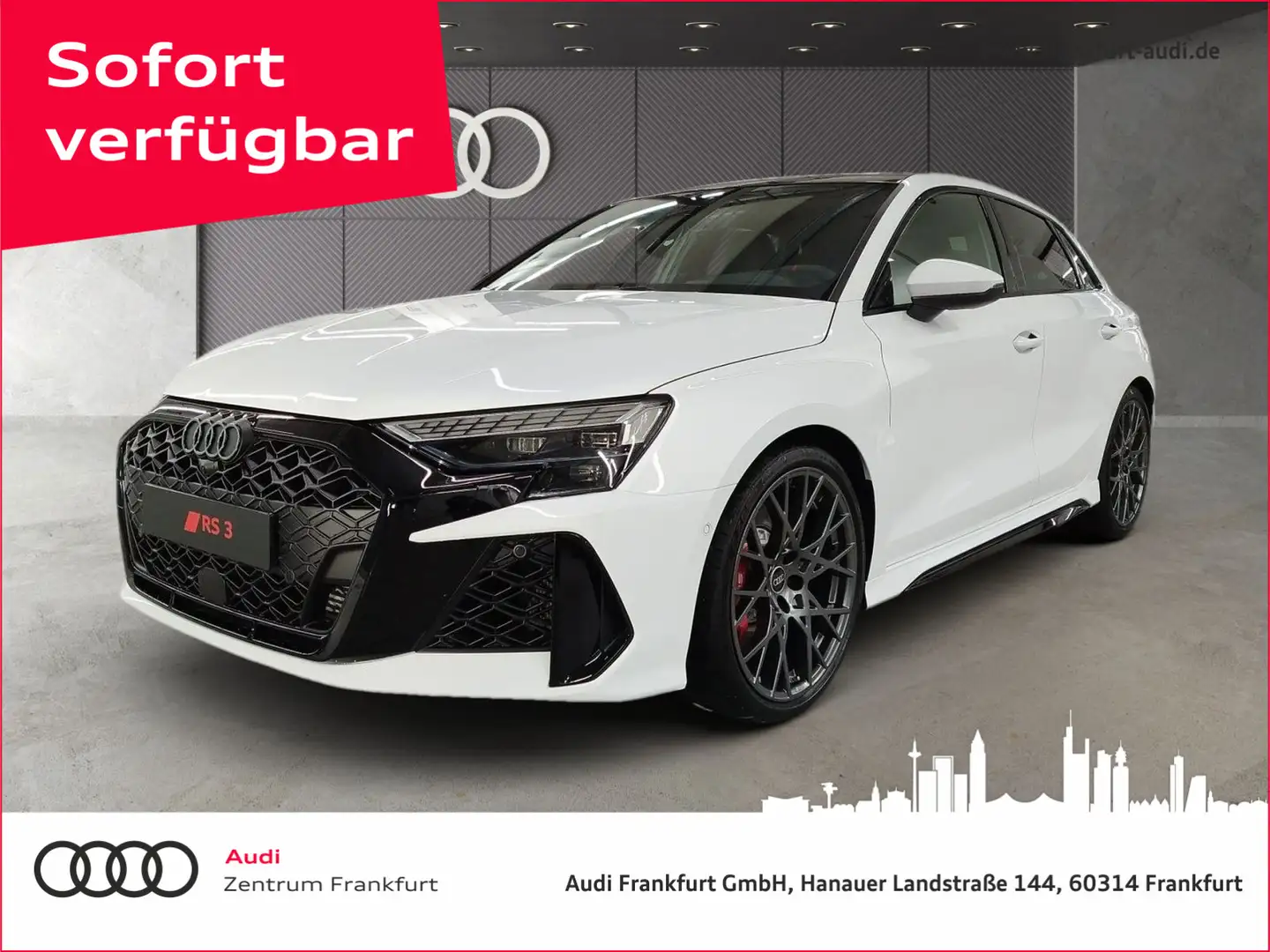 Audi RS3 Sportback S tronic Blanc - 1