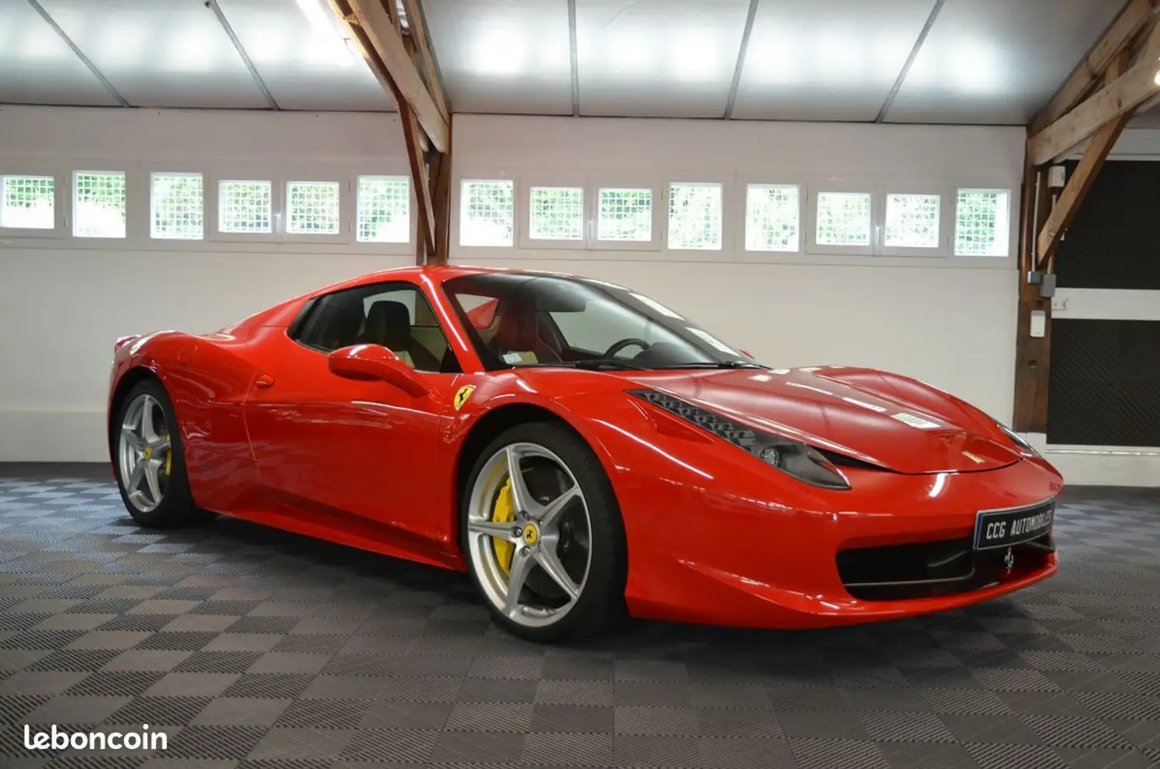 Ferrari 458 spider Piros - 2