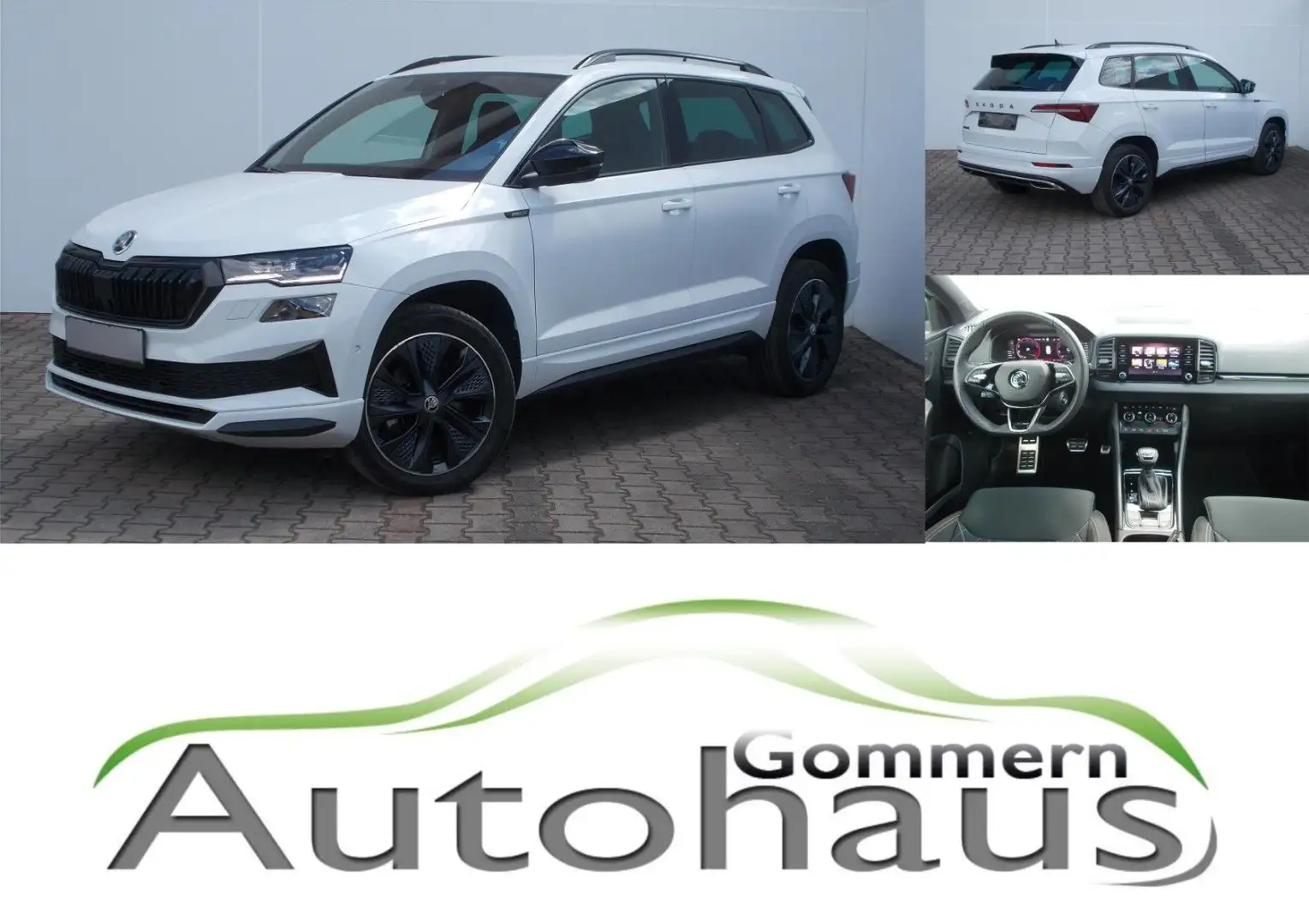Skoda Karoq 1.5 TSI Sportline * DSG * Navi *ACC * AHK Weiß - 1
