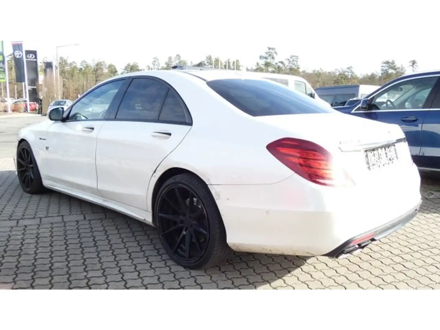 Mercedes-Benz S 350 d BlueTec 4Matic Navi AMG 360 SHD Leder Білий - 2