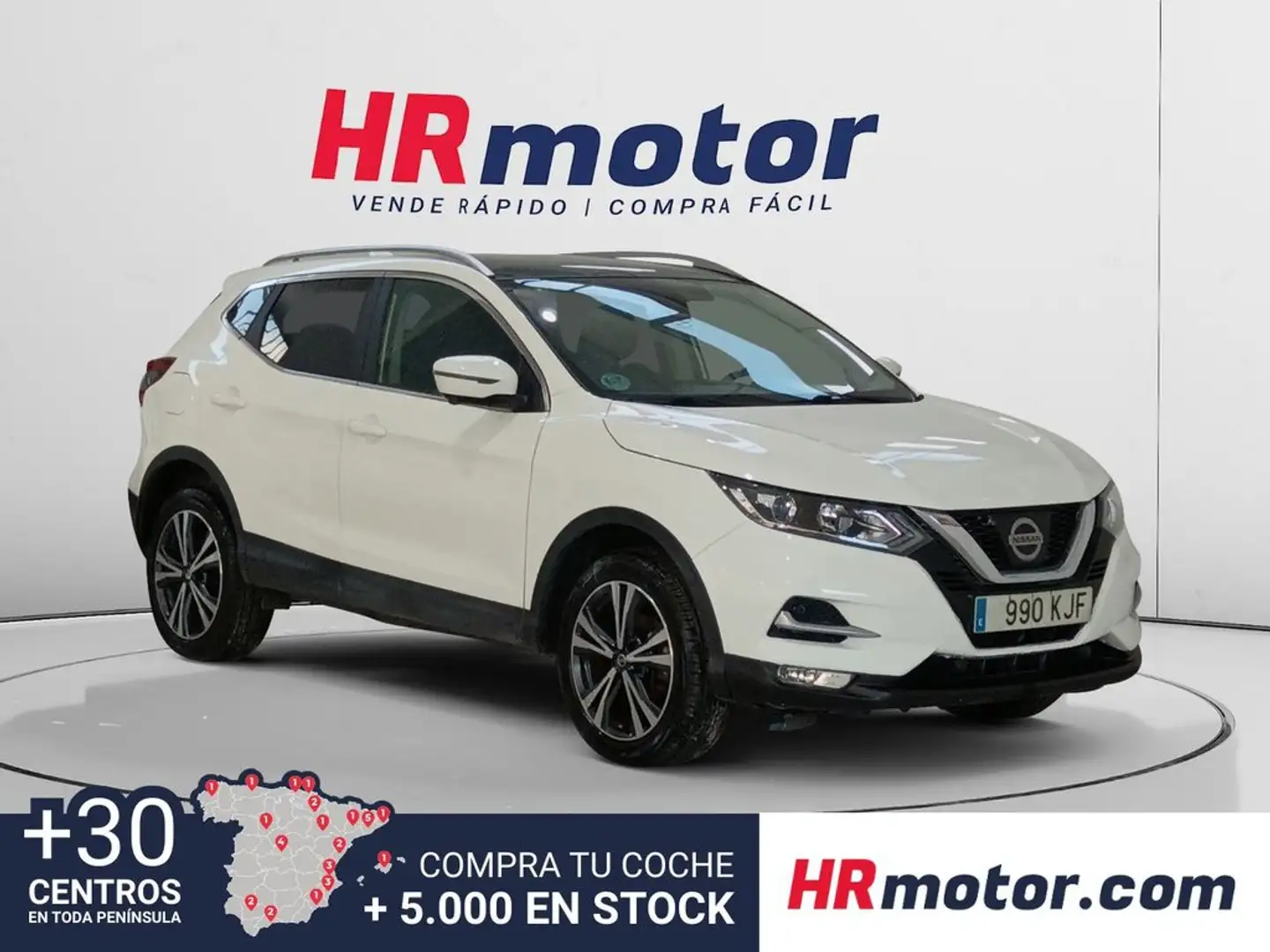 Nissan Qashqai N-Connecta Blanc - 1