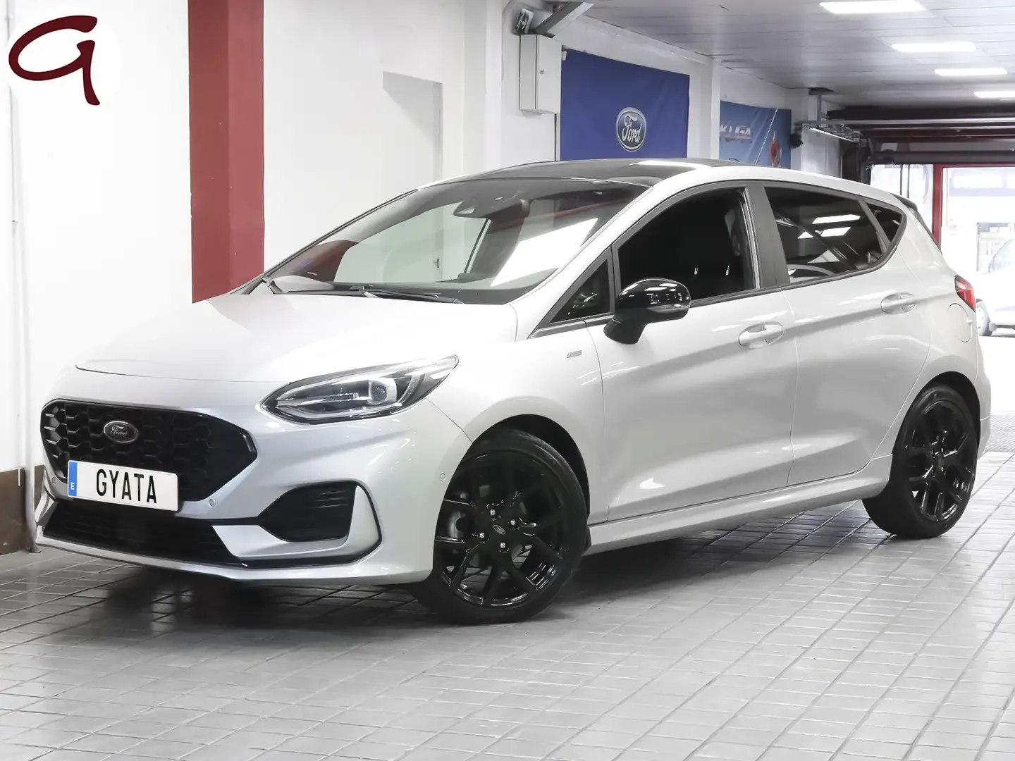 Ford Fiesta 1.0 EcoBoost MHEV ST Line 125 Zilver - 2