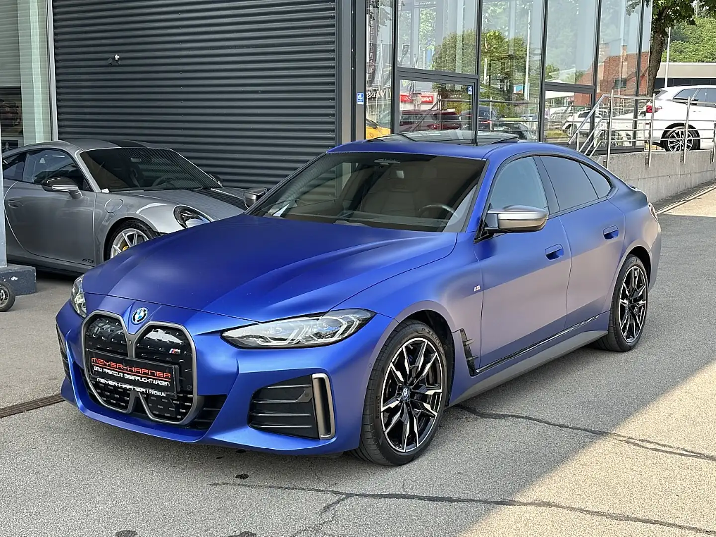 BMW i4 Gran Coupe xDrive M50 / AHK / Glasdach / Laser ... Blau - 1
