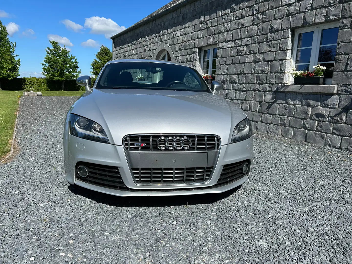 Audi TTS Coupé 2.0TFSI Quattro contrôle technique ok Gris - 2