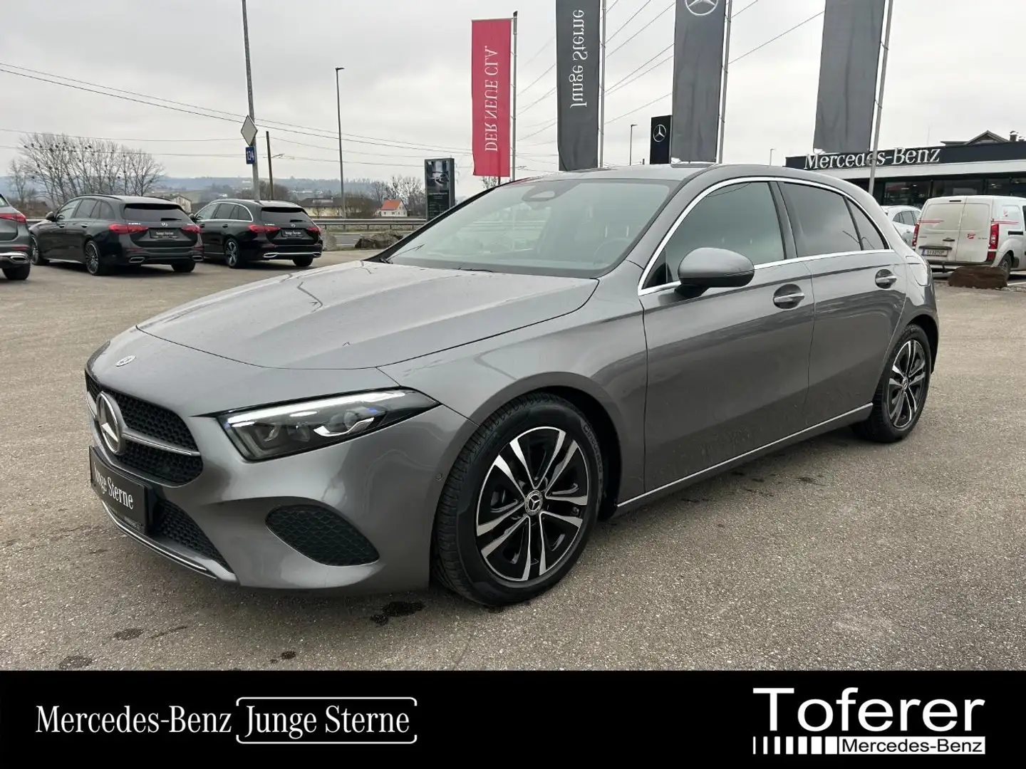 Mercedes-Benz A 200 d Kompaktlimousine Progressive PTS Shz Grau - 1