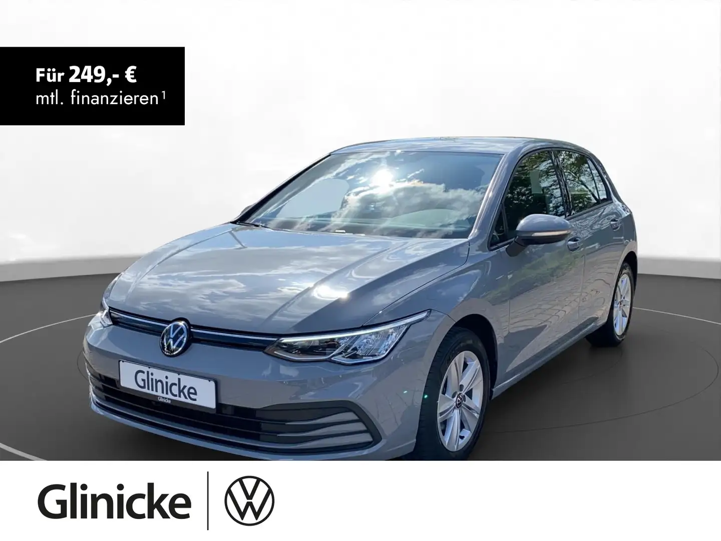 Volkswagen Golf VIII 1.5 TSI Life LED PDC Navi Sitzh. KAM Grau - 1