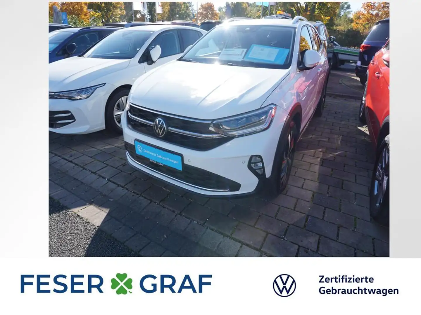 Volkswagen Taigo Style 1.0 TSI DSG Navi Kamera Keyless IQ-Drive Wit - 1