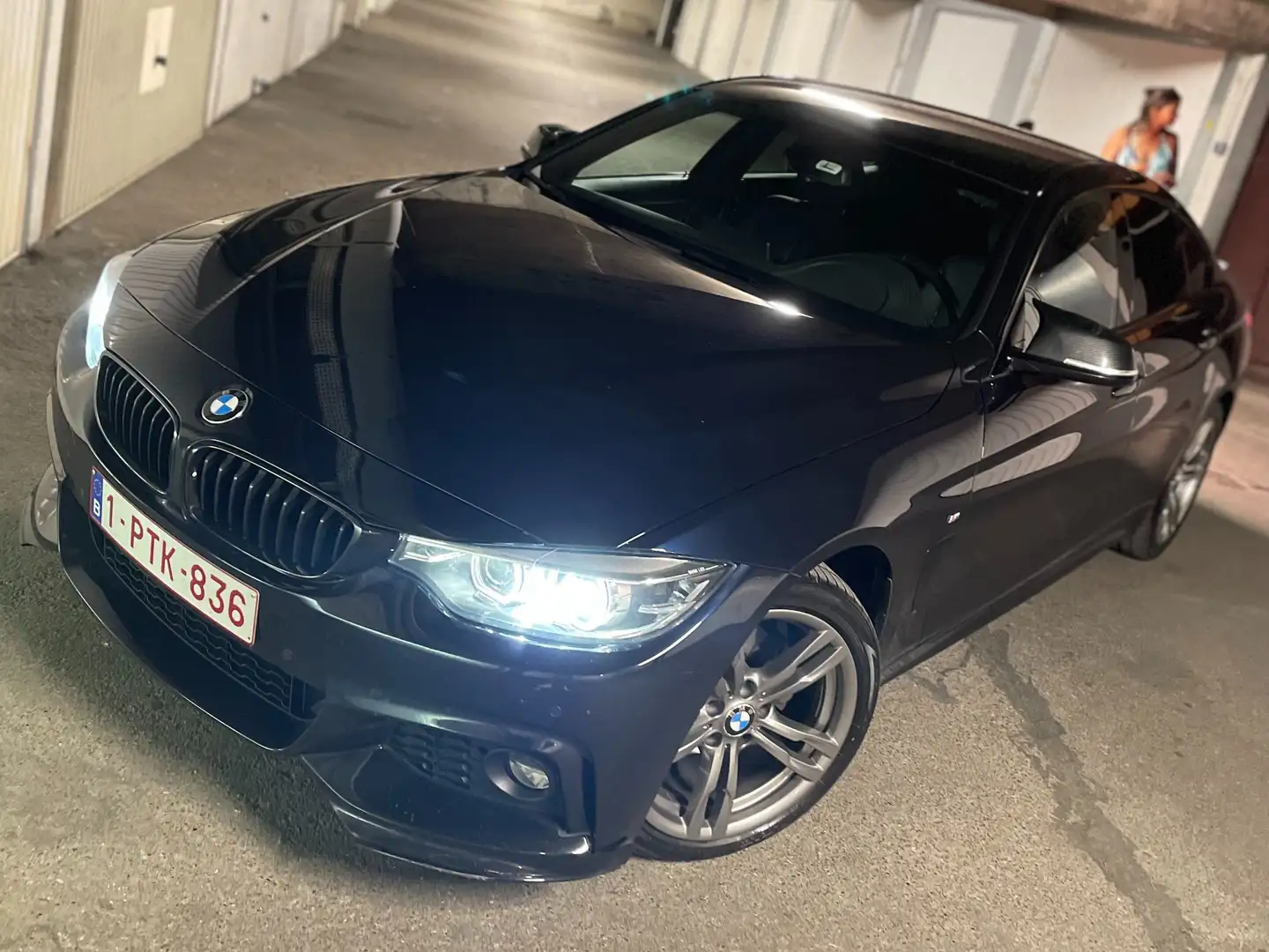 BMW 418 Gran Coupé 418 dA Bleu - 1