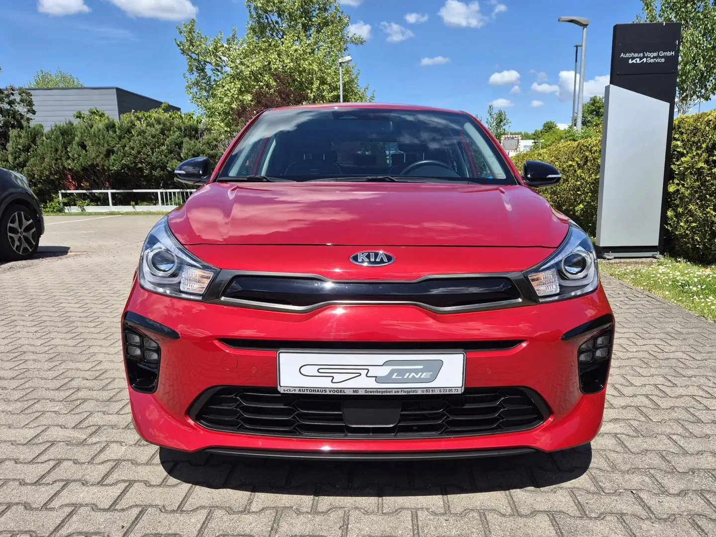 Kia Rio 1.0 T-GDi 120 48V Mild-Hybrid GT-Line Tech-Paket Rouge - 2