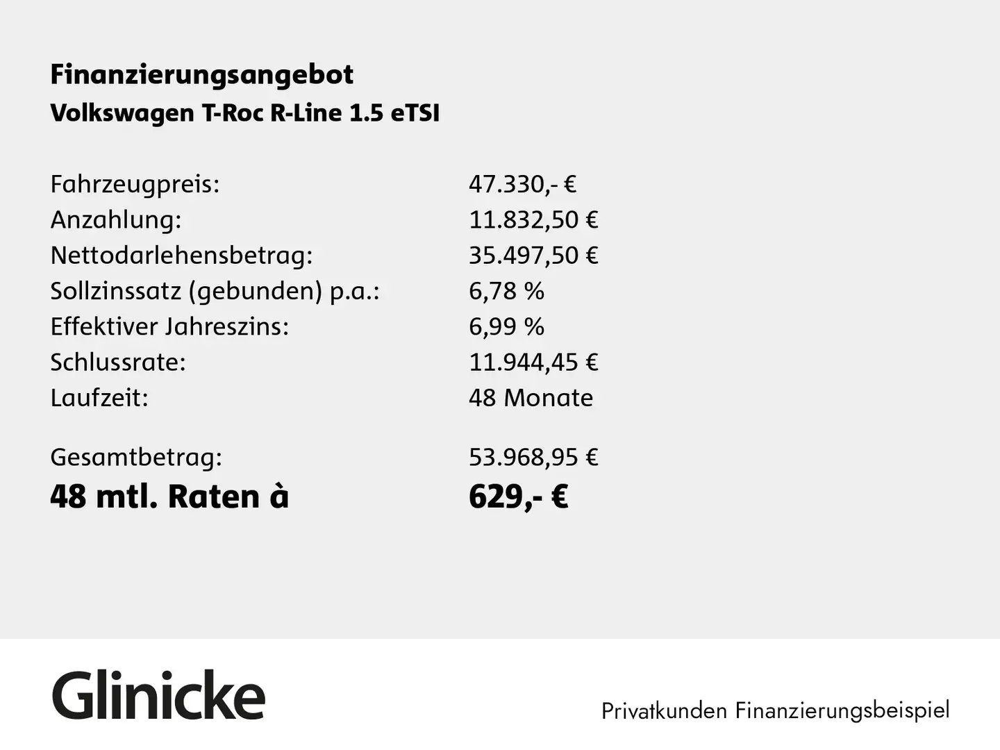 Volkswagen T-Roc R-Line 1.5 l eTSI OPF 110 kW (150 PS) 7-Ga Weiß - 2