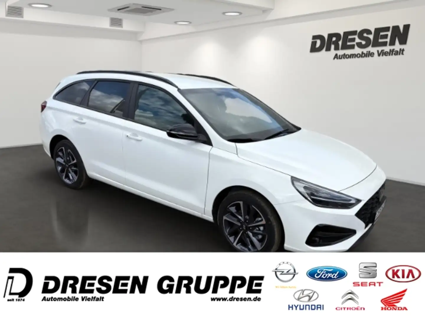 Hyundai i30 1.5 Advantage | Automatik | Plus-Paket | Rückfahrk Weiß - 2